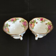 ロイヤルアルバート Royal Albert オールド カントリーローズエイボン ティーカップ＆ソーサーペア England 製 廃版品【現状品】xy520119_画像5