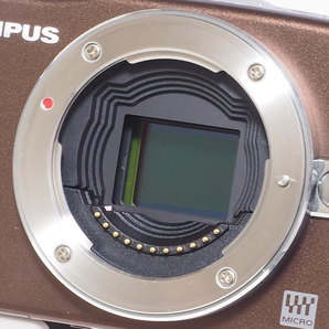 ★ 動作保証・中古 ★ OLYMPUS オリンパス PEN mini E-PM1 ブラウン ボディ本体のみ (付属品・バッテリー無し)の画像9