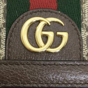 【1円】 GUCCI グッチ 長財布 523153.2149 コンチネンタルウォレットの画像9