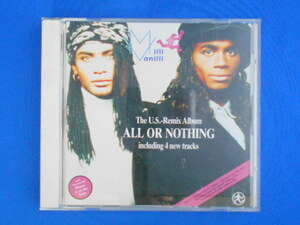 CD/MILLI VANILLI ミリ・バニリ/“All Or Nothing” The US Remix Album USリミックス/中古/cd20366