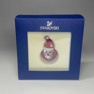 SWAROVSKI スワロフスキー 置物 ロッキングサンタ クリスタル フィギュア ミニチュア インテリア サンタさん サンタクロース