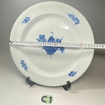 特大 ロイヤルコペンハーゲン ROYAL COPENHAGEN 大皿 プレート ブルーフラワー Royal Copenhagen 特大皿 デンマーク 35cm_画像6