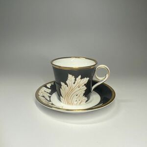 ウェッジウッド【タイムフォーウェッジウッド　カップ&ソーサー　】WEDGWOOD デミタス パウダーブラック BLACK コーヒーカップ