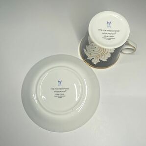 ウェッジウッド【タイムフォーウェッジウッド カップ&ソーサー 】WEDGWOOD デミタス パウダーブラック BLACK コーヒーカップの画像6