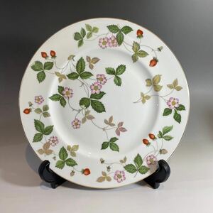 WEDGWOOD ウェッジウッド ワイルドストロベリー プレート 大皿 WILD STRAWBERRY 洋食器 27cm