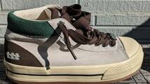 CONVERSE ALL STAR BOARDERSTAR TTT MSW MID 28.0cm スニーカー ホワイト グリーン ブラウン_画像5