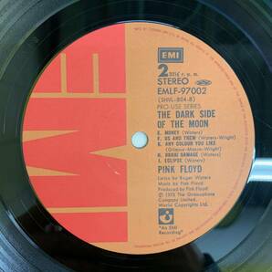 [LP] ピンク・フロイド - 狂気 [EMLF-97002] Pink Floyd/The Dark Side Of The Moon/プロ・ユース・シリーズ/東芝EMIの画像9