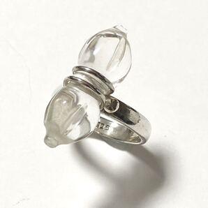 クリスタルリング バジュラ シルバー925 シルバー 指輪