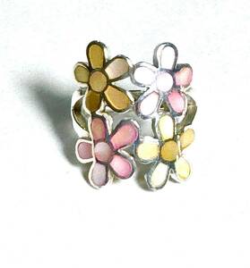 シェルリング アクセサリー 桜 指輪 貝 