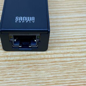 【USB3.0 有線LANアダプ】SANWA LAN-ADUSBRJ45GBK ◆F4032504の画像2