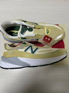 国内正規新品 26cm New Balance U990 V6 TE6 Green Yellow us8 990v6