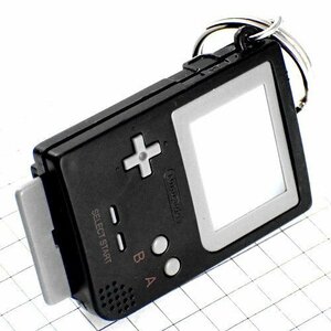 キーホルダー・任天堂ゲームボーイ型ブラック黒い機器 NINTENDO GAME-BOY◆フランス限定ポルトクレ◆レアなヴィンテージものアンティーク