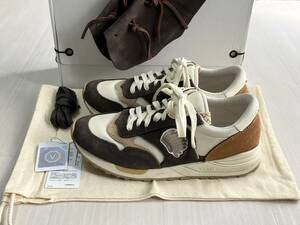 20SS visvim ROLAND LHAMO JOGGER レザースニーカー シューズ ブラウン BROWN 茶 定価85,800円（税込）