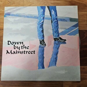 LP　レコード　浜田省吾　Down by the Mainstreet