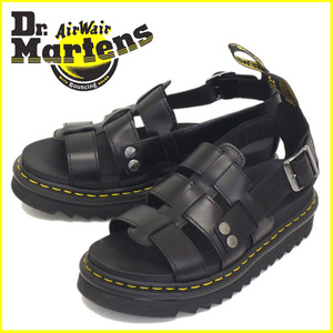 Dr.Martens (ドクターマーチン) TERRY テリー フィッシャーマン レザーサンダル Black UK8-約27.0cm