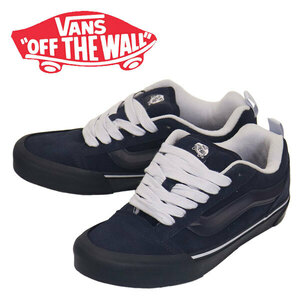 VANS (ヴァンズ バンズ) VN0009QCBX9 Knu Skool ニュースクール スニーカー Utility Mono Navy VN559 US7.5-約25.5cm