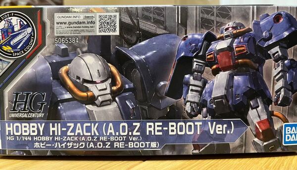 【新品未開封】ＨＧ 1/144 ホビー・ハイザック（Ａ.Ｏ.Ｚ ＲＥ―ＢＯＯＴ版）未組立