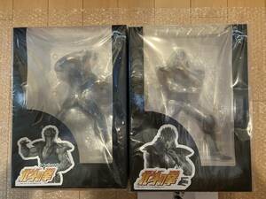 [ prompt decision / new goods unused ] spice si-do/PVC made figure /1st color / Kenshiro ( black leather jacket )& Ray ( black .)