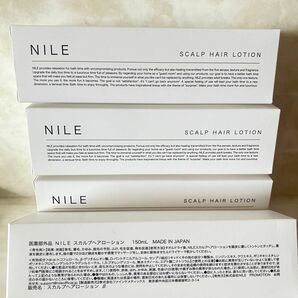 NILE スカルプヘアローション　男性用　150ml×4