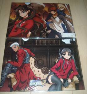  new goods * theater version Fate/stay night* clear file *A4*2 sheets set *