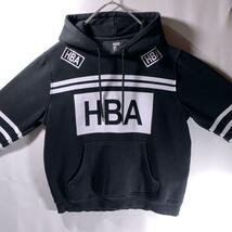 HBA フッドバイエアー ストリート ブランド ロゴプリント パーカー フーディ_画像3