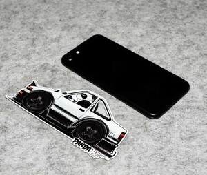 ☆★ 【嬉しい送料無料♪】 パンダ86 スプリンタートレノ ★ トヨタ AE86 パンダ ハチロク ★ スマホにジャストサイズ♪ 転写シート付 ★☆