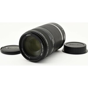 Canon キヤノン EF-S 55-250mm F4-5.6 IS 一眼レフカメラ APS-C 手振れ補正【中古】