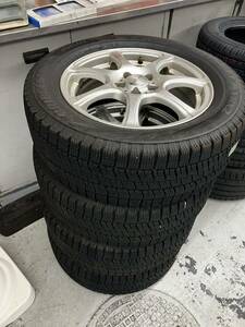 ブリヂストン VRX2 215/55r16 4本　Esprine エスプライン16インチ 5穴 6J ホイール付き