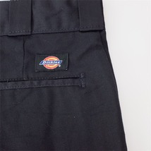 特大 Dickies ディッキーズ 874BK ワークパンツ メンズW46 ブラック 黒 ORIGINAL FIT ビンテージ 大きいサイズ pt-1352_画像8