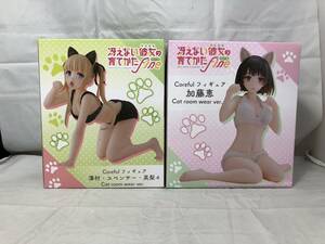 【未開封品　箱ダメージ有】2種セット 冴えない彼女の育て方 Fine フィギュア 加藤恵 澤村スペンサー英梨々 Cat room wear ver(20240314)