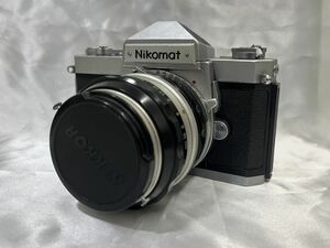 【現状品】Nikon Nikomat FT / NIKKOR-S Auto F1.4 ボディレンズセット 一眼レフカメラ 動作未確認