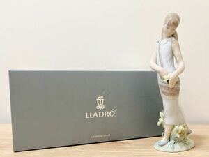 【絶版】LLADRO リヤドロ チューリップガーデン陶器人形 置物 アンティーク 花 7712 フィギュリン スペイン製