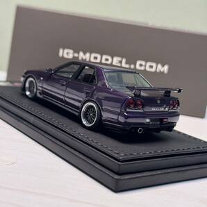 イグニッションモデル1/43 日産ER34 25GT ミッドナイトパープル レアの画像4