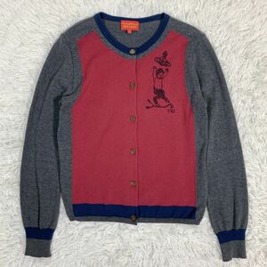 Vivienne Westwood RED LABEL ヴィヴィアンウエストウッド レッドレーベル サティア カーディガン オーブ コットン サイズ3 