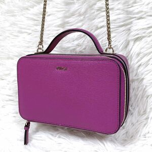 [ прекрасный товар ]FURLA Furla babi long L Cross корпус цепь цепь сумка на плечо 