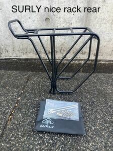 【5千円〜】SURLY nice rack rear （※アッパーキットなし） サーリー ナイスラック リア 用 rivendell paul salsa mash nitto キャリア 