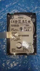 【中古】 HITACHI HTS543225A7A384 250GB/8MB 374時間使用 管理番号:C031