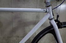 人気良品！HIGH VOLTAGE ENEGY FRAME 700C クロモリ 530mm ピストバイク（FREE＋固定）_画像7