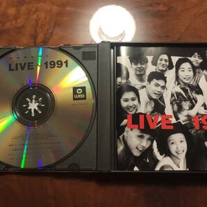 美品2xCD－林憶蓮 サンディラム Sandy Lam・1991年「LIVE〜1991憶蓮意亂情迷」WARNER・送料230円～の画像2