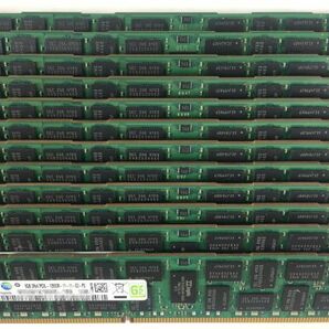 【8G×12枚組】低電圧版 SAMSUNG PC3L-12800R 2R×4 ECC Registered 中古メモリー サーバー用 DDR3 即決 動作保証【送料無料】の画像2