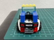 LEGO シティ　ポリス警察犬の追跡　ミニフィグ　パトカー　大きな袋　バール　犬　泥棒　手錠　ポリス　中古_画像4