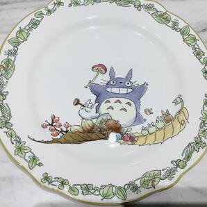 A1368 Noritake ノリタケ となりのトトロ マグペアセット マグカップ ジブリ プレート付き 未使用 の画像2