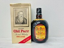 【F7544】未開栓 Grand OldParr グランド オールドパー 12年 デラックス スコッチ ウイスキー 1000ml 43% 箱付_画像1