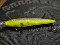 ★Megabass★X-80 TRICK DARTER メガバス ハチマル トリックダーター TLC(トワイライトチャート)、美中古品 Length 80.5mm Weight 3/8oz _画像5