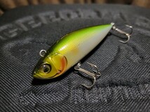 ★Megabass★X-WAVE メガバス エックスウェーブ PM 紀州アユ 美中古 Length 70mm Weight 3/8oz バイブレーション S字スラロームアクション_画像1