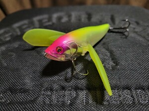 ★Megabass★i-WING FRY LBOⅡ メガバス アイウイング フライ GP TEASER 美中古品 Length 66mm Weight 3/8oz 羽根物 ノイジー 伊東 由樹