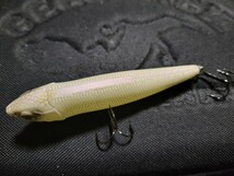 ★Megabass★GIANT DOG-X メガバス ジャイアント ドッグX WHITE BUTTERFLY 美中古品 Length 98.0mm Weight 1/2oz ペンシルベイト 伊東 由樹_画像4