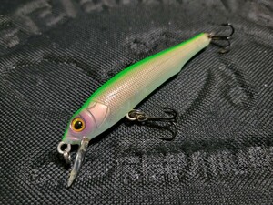 ★Megabass★X-70(SP) メガバス ナナマル サスペンド CRACK LIME CHART 美中古品 Length 71mm Weight 1/5oz トゥイッチ ジャーク 伊東由樹