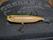 ★Megabass★New DOG-X(SPEED SLIDE) メガバス ニュー ドッグX スピードスライド HOT SHAD 未使用品 Length 87.0mm Weight 3/8oz 伊東 由樹_画像3