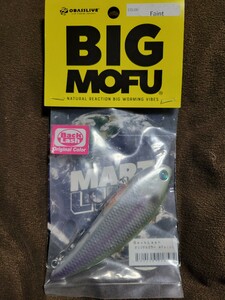 ★OBASSLIVE★BIG MOFU オーバスライブ ビッグモフ Faint(BackLash オリジナルカラー) 美中古品 Length 110mm Weight 1oz ワーミングバイブ